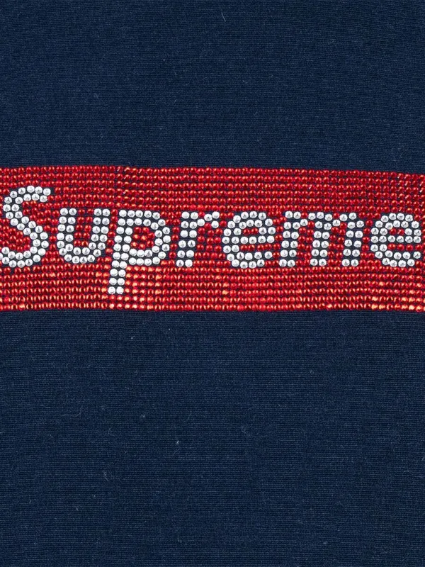 Supreme Box Logo Hoodie (NAVY, LARGE)