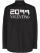Image 1 of Valentino 2099 logo print shirt jacket