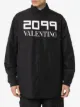 Valentino 2099 logo print shirt jacket