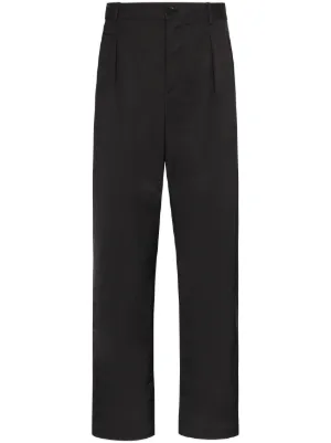 Valentino Garavani side-stripe Tailored Trousers | Black | FARFETCH