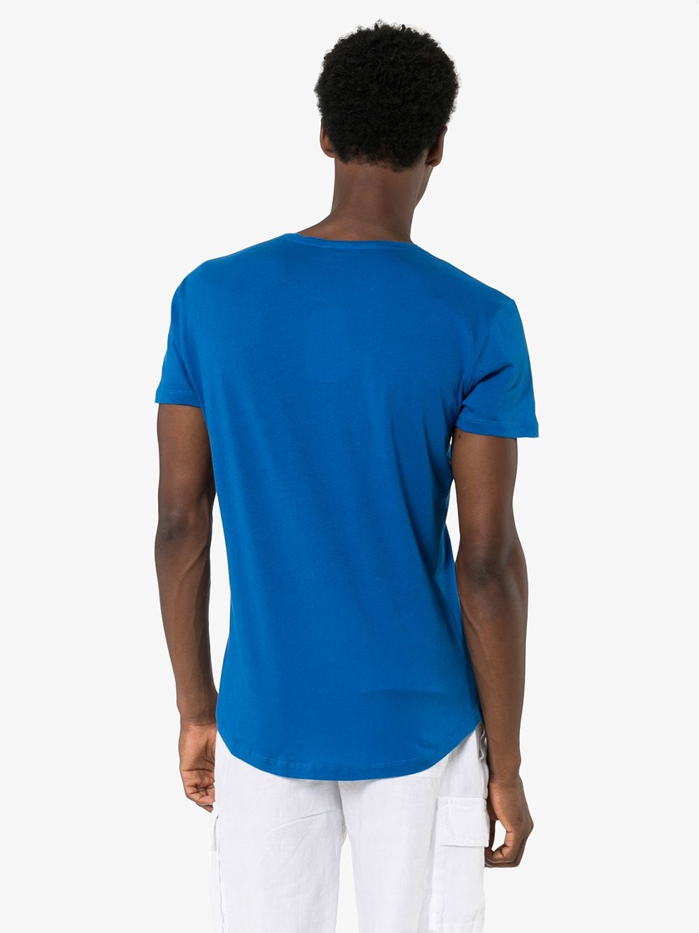 Orlebar Brown T-shirt met korte mouwen Blauw
