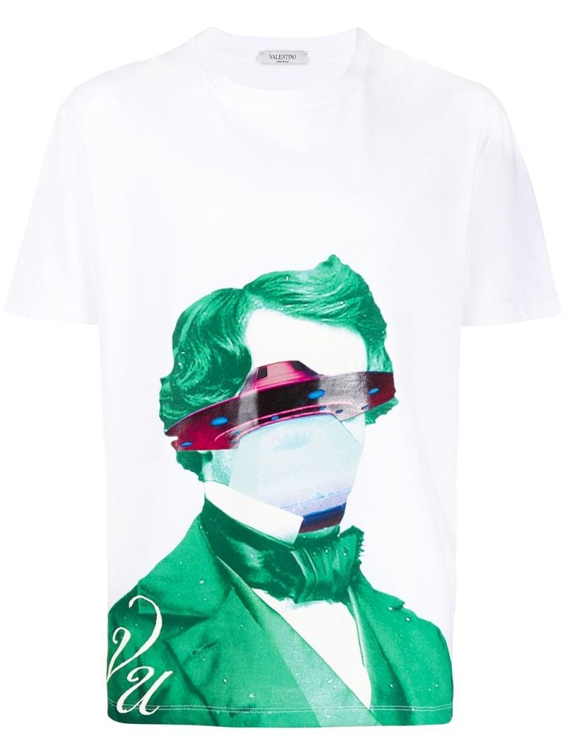 Valentino Garavani Valentino X Undercover UFO T-shirt white | MODES