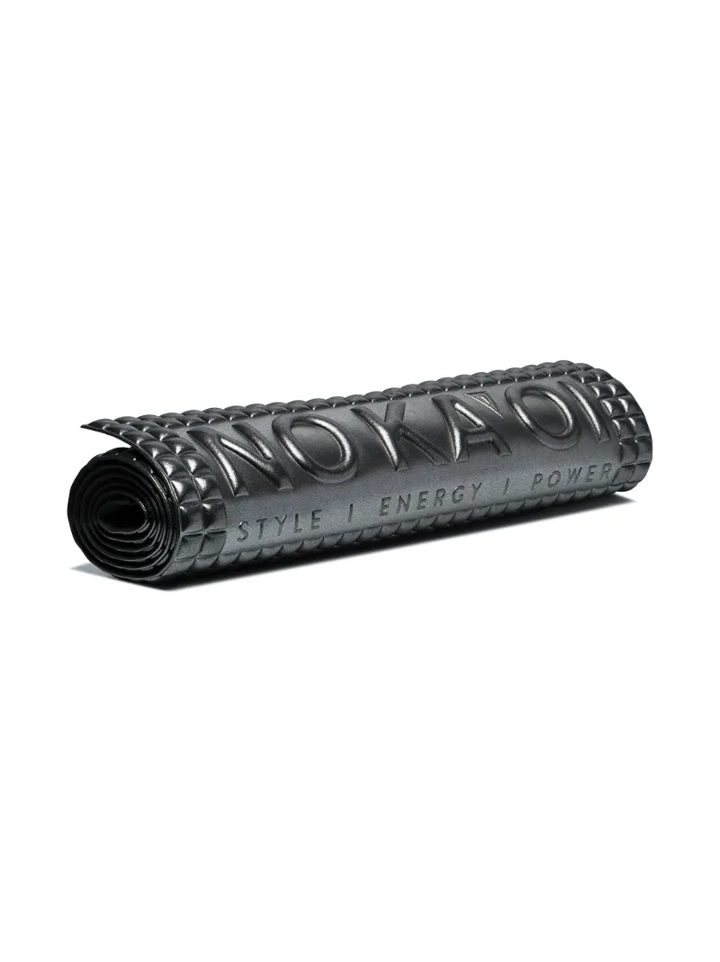 No Ka'oi Tops NO KA' OI GUMMED YOGA MAT - SILVER