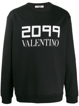 Valentino Garavani ヴァレンティノ 2099 ロゴ スウェットシャツ ...