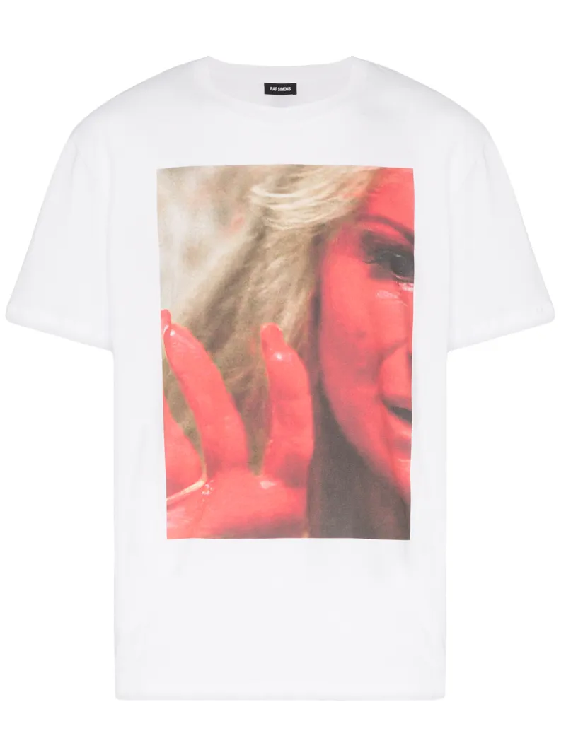 Raf Simons T-shirts RAF SIMONS GRAPHIC PRINT T-SHIRT - WHITE