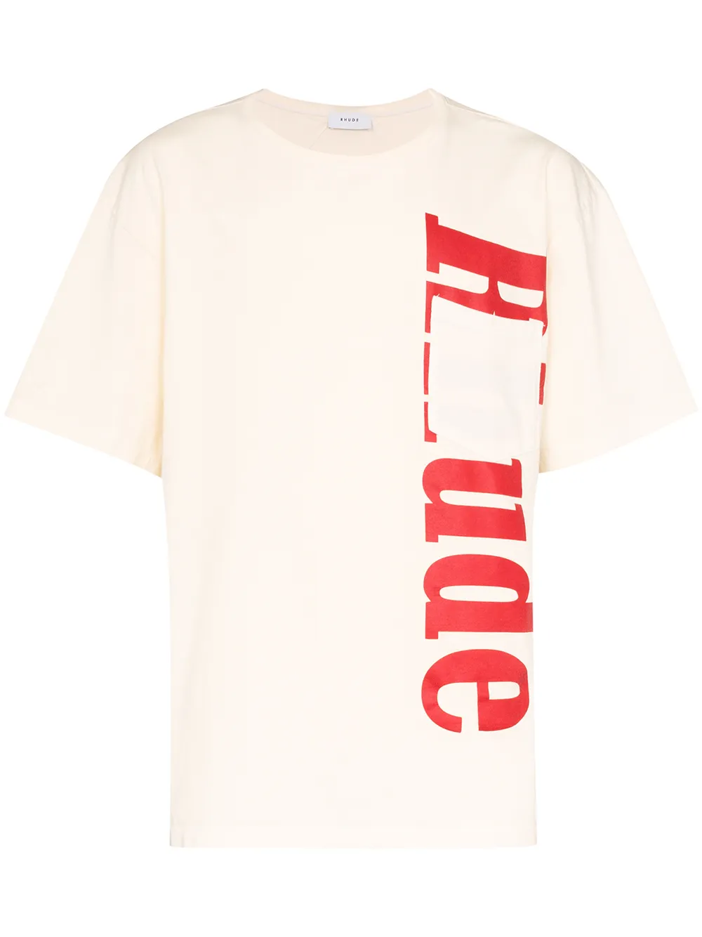 Rhude футболка с карманом и логотипом Rhude футболка с карманом и логотипом