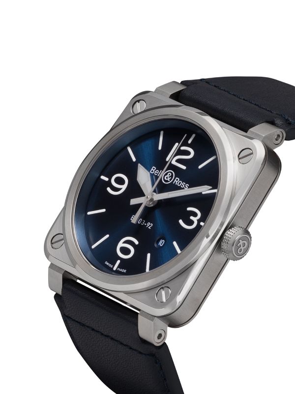 Bell & Ross BR 03-92 Blue Steel 42mm - Farfetch