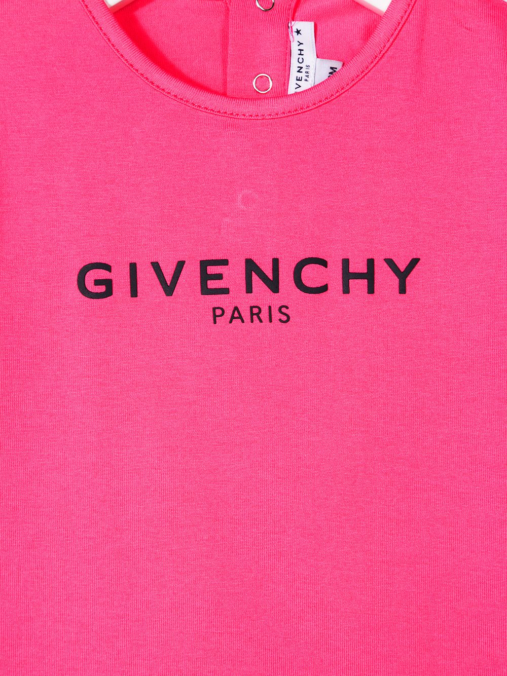 фото Givenchy kids футболка с логотипом