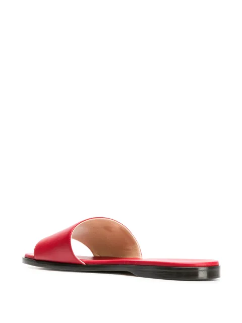 Jimmy Choo Minea Flat Sandals - Farfetch