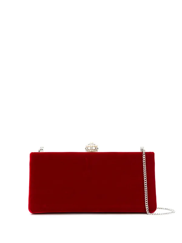 jewelled clutch bag