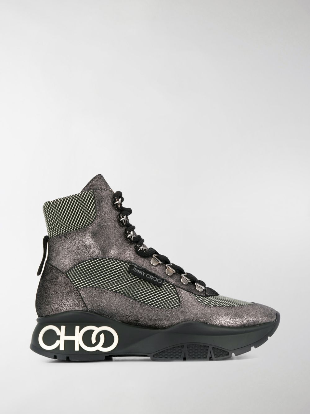 JIMMY CHOO INCA HI-TOP SNEAKERS,INCAFIDT14166915