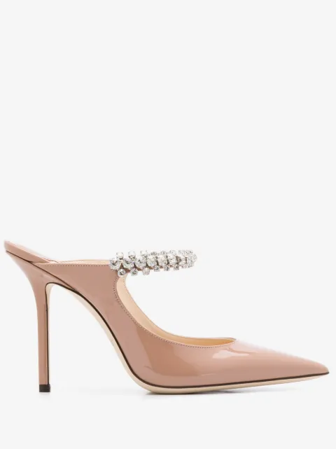 Jimmy Choo escarpins à ornements en cristal 100 mm