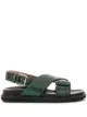Image 1 of Marni Fussbett snakeskin effect sandals