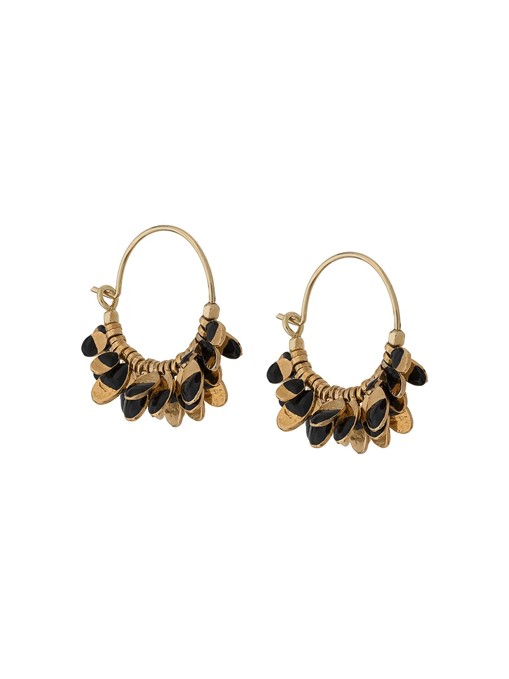 Isabel Marant New Leaves Earrings In Black