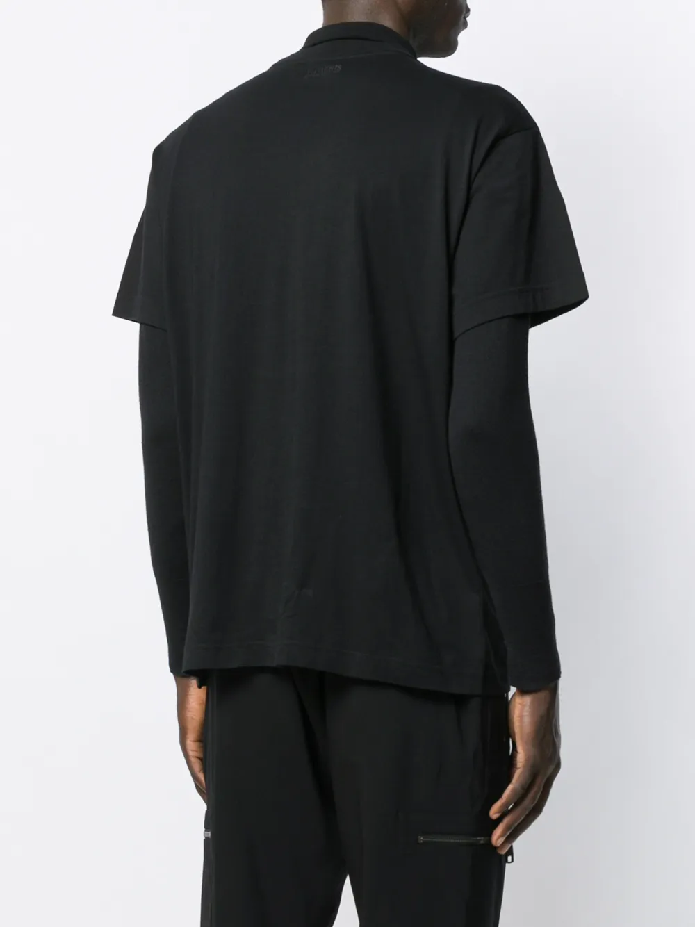 VETEMENTS T-shirt met regenboog logo Zwart