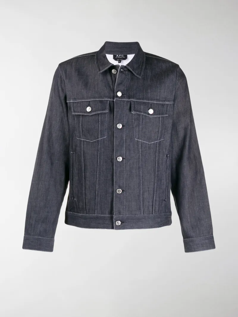 A.P.C. denim jacket blue | MODES