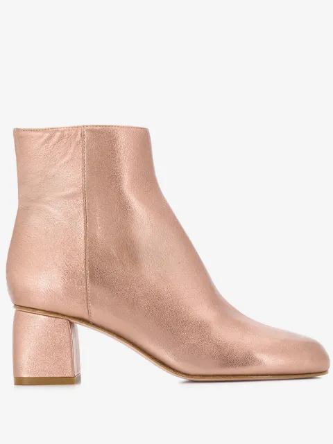 RED(V) side zip ankle boots