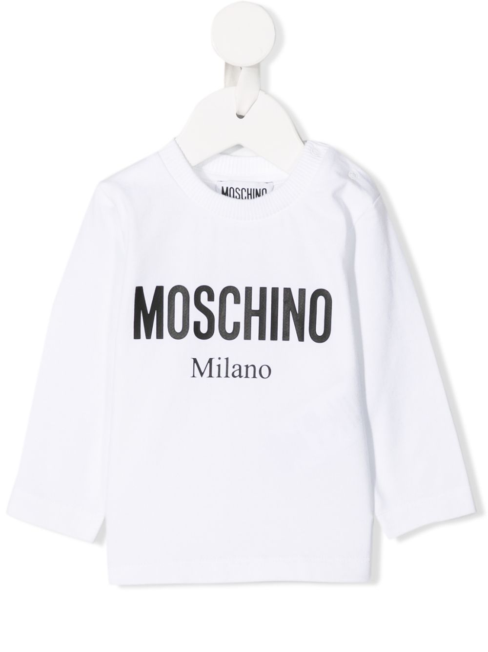 фото Moschino kids толстовка с логотипом