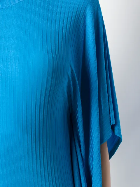 Aalto Asymmetric Jersey Dress - Blue