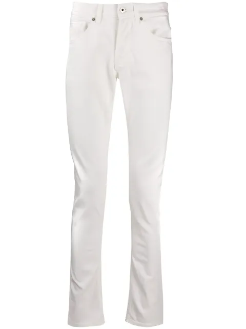Click to view more detailed imagery on our partner's website Dondup Tief Sitzende Cropped-jeans In White