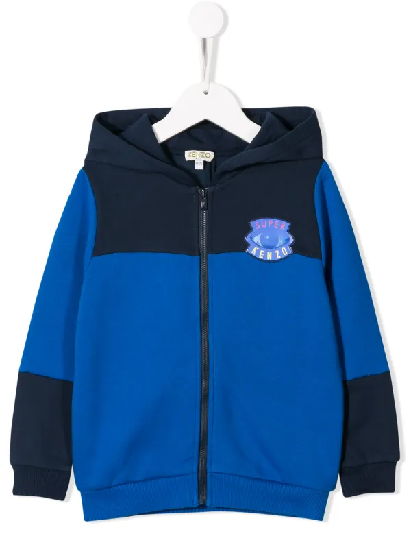 kenzo blue hoodie