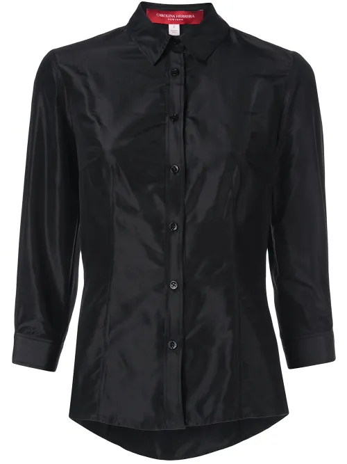 Chemise à manches trois quarts - Carolina Herrera - Modalova