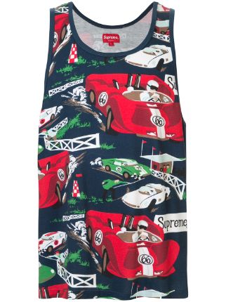 Supreme racecar-print Tank Top - Farfetch