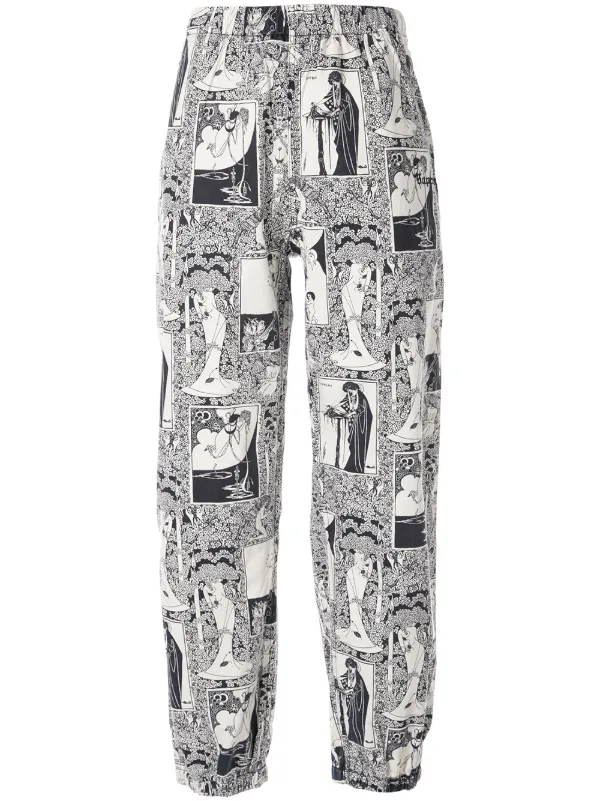 supreme all over print pants
