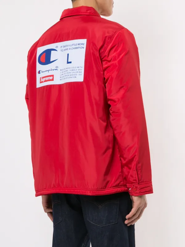 champion x wood wood coach jacket