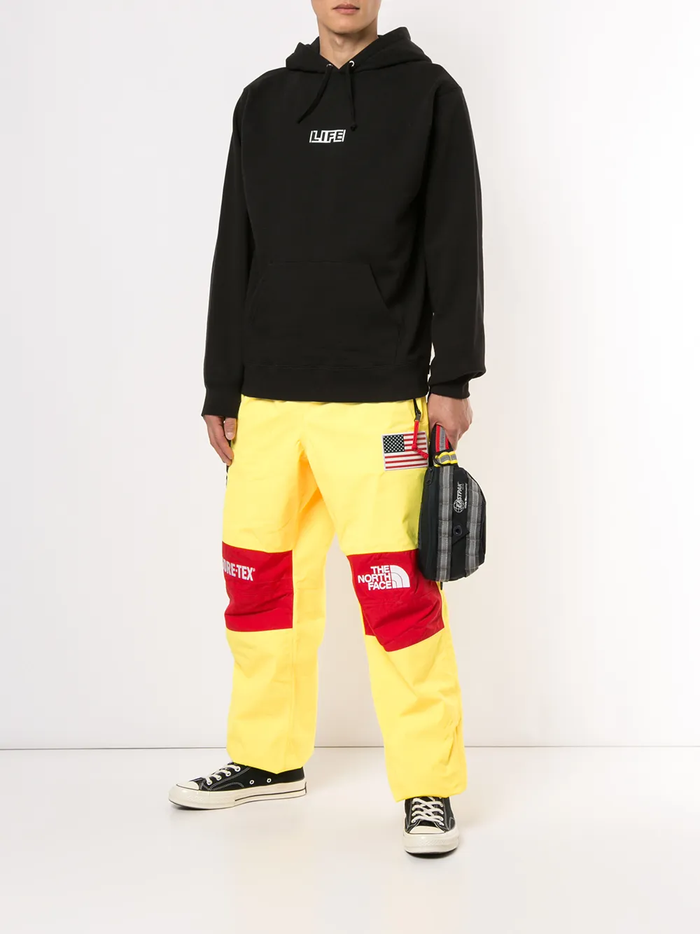 фото Supreme спортивные брюки tnf expedition