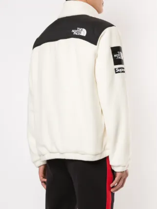 Shop Red White Supreme X The North Face Expedition Fleece Jacket With Express Delivery Farfetch