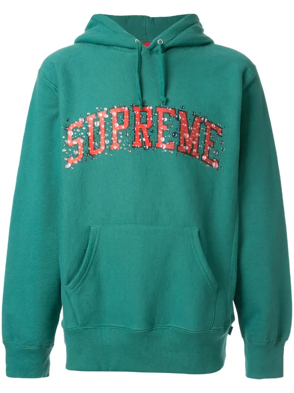 supreme water arc hooded sweatshirt