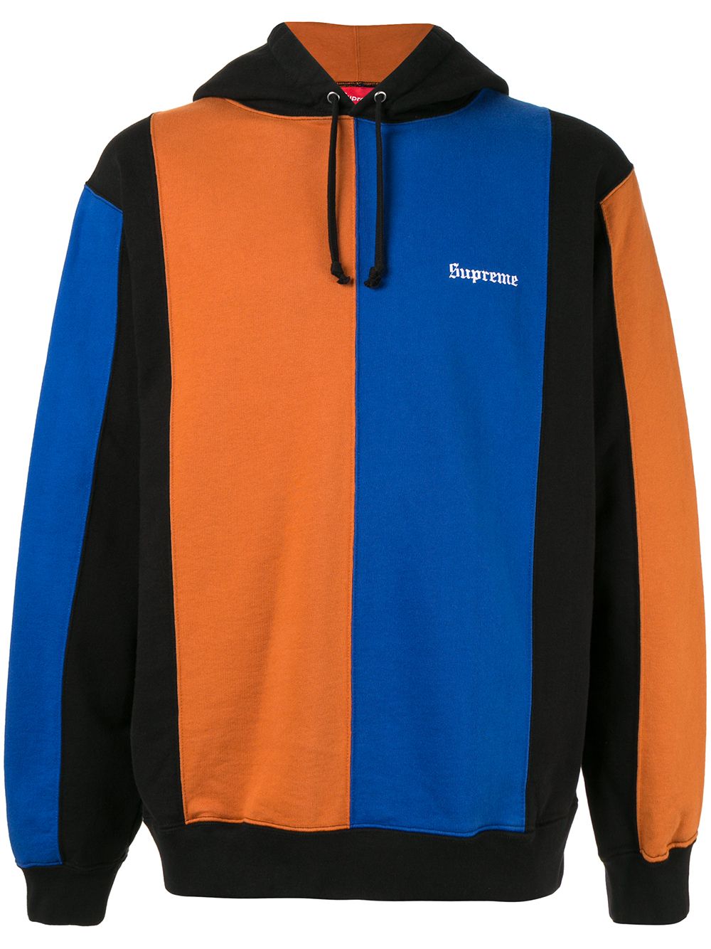 Blue and orange supreme hoodie deals