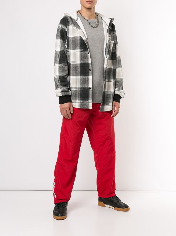 supreme plaid pants