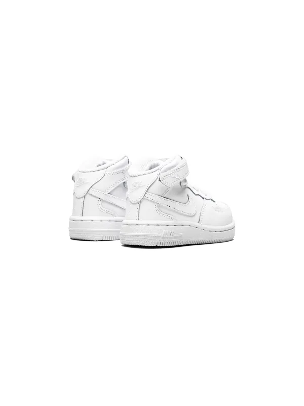 Nike Kids Air Force Mid Sneakers White FARFETCH AE