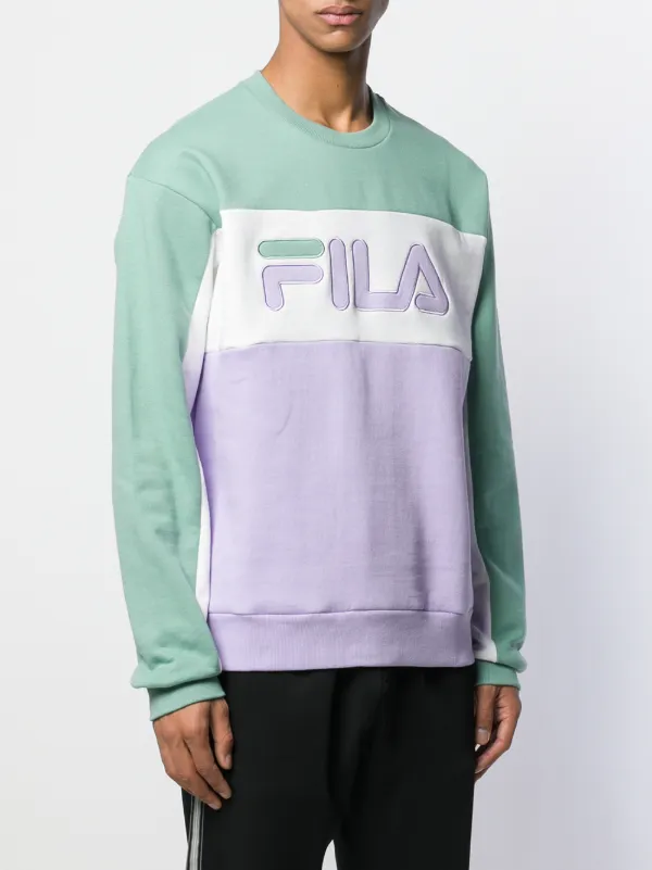 purple fila jumper