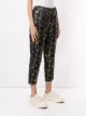 Marni flower jacquard cropped trousers