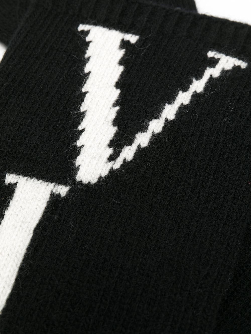 фото Valentino перчатки с логотипом VLTN