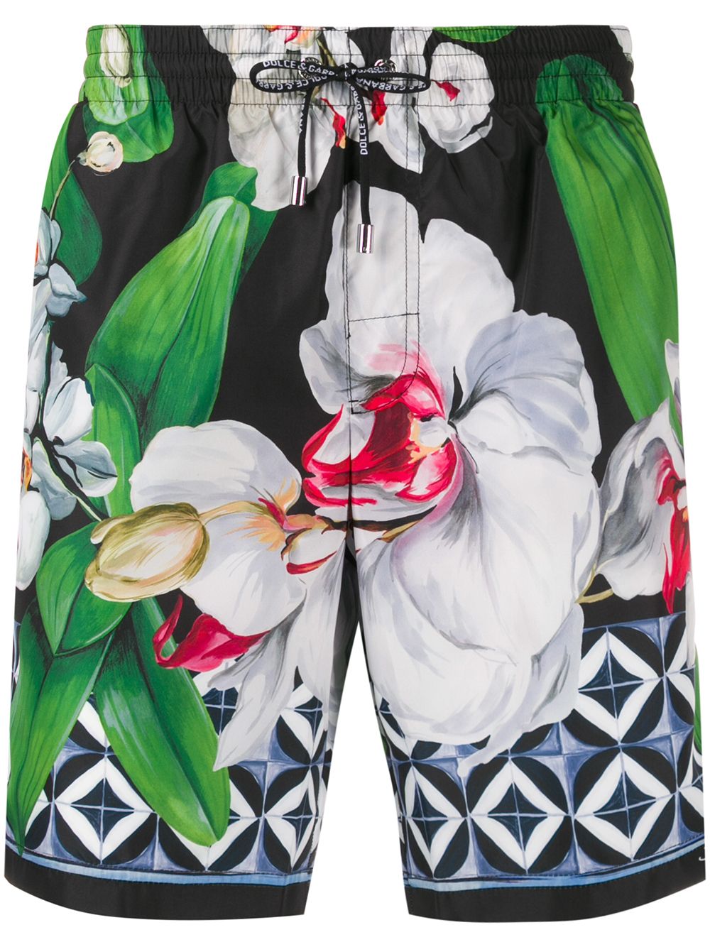 фото Dolce & Gabbana плавки-шорты с цветочным принтом