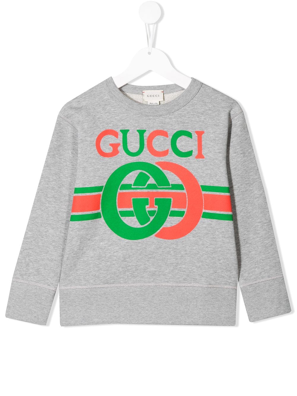 Shop Gucci Kids Interlocking G sweatshirt with Express Delivery - FARFETCH