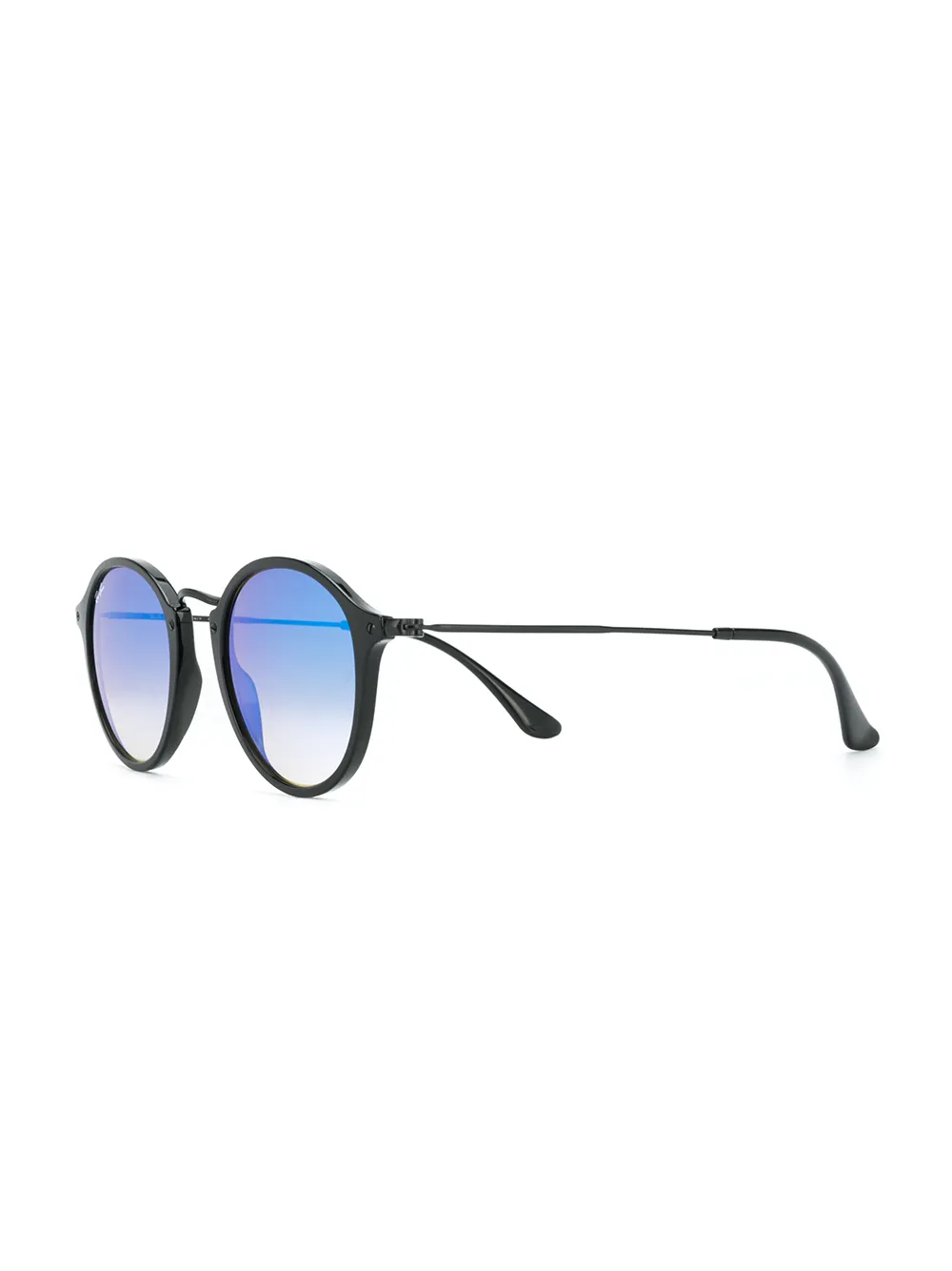 Ray-Ban Zonnebril met rond montuur Zwart