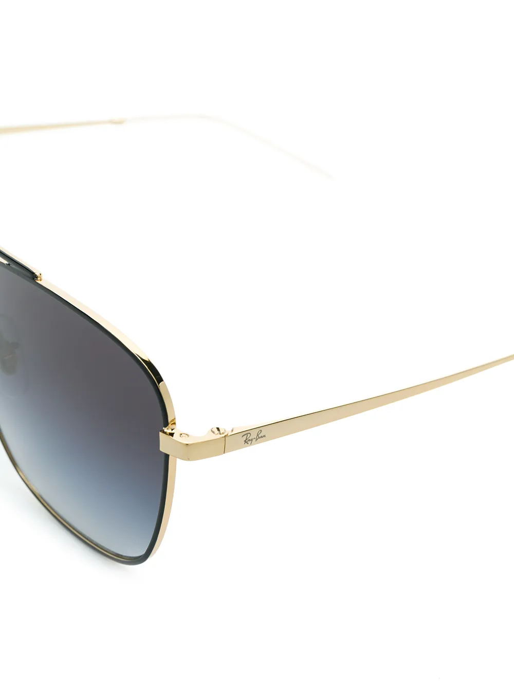 Ray-Ban Zonnebril met piloten montuur Goud