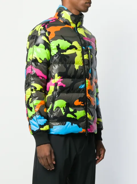 multicolor camo jacket
