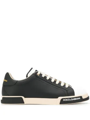 Men's Dolce & Gabbana Sneakers Farfetch 2019 Dolce & Gabbana Capri' Sneakers Herren Black Sneakers