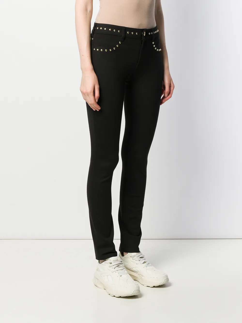 Versace Jeans Couture Skinny broek Zwart