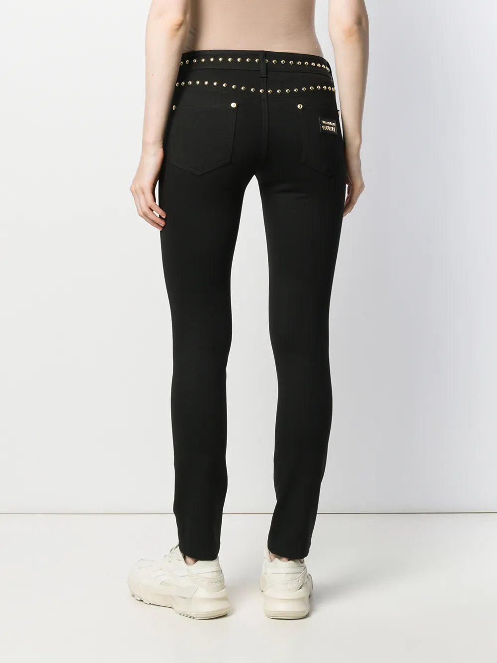 Versace Jeans Couture Skinny broek Zwart