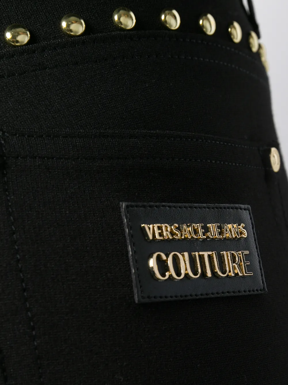 Versace Jeans Couture Skinny broek Zwart