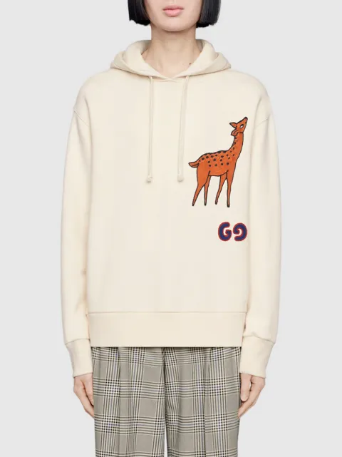 gucci deer sweatshirt