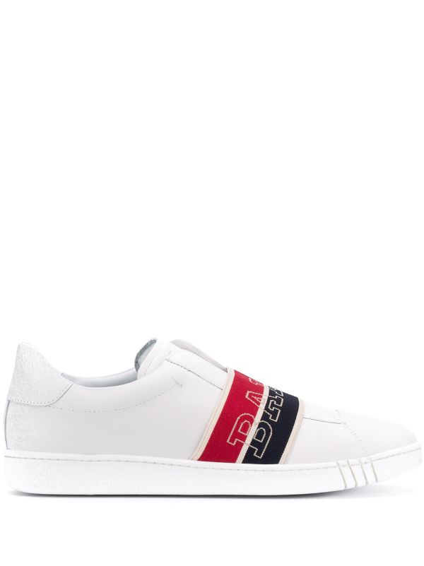 Shop white Bally Wilson sneakers with 