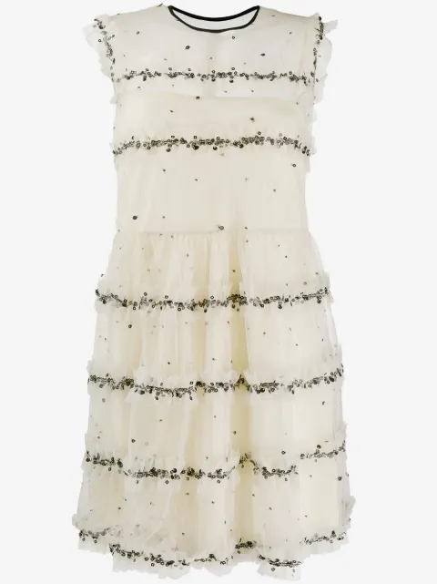 RED Valentino tulle tiered mini dress